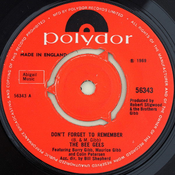 The Bee Gees - Dont Forget To Remember