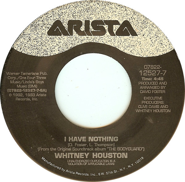Whitney Houston -  I Have Nothing
