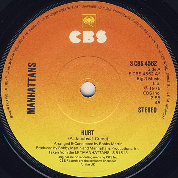 Manhattans - Hurt