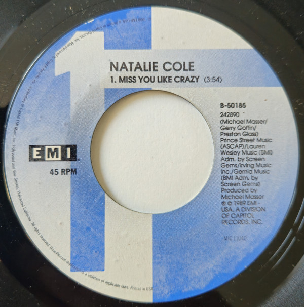 Natalie Cole - Miss You Like Crazy