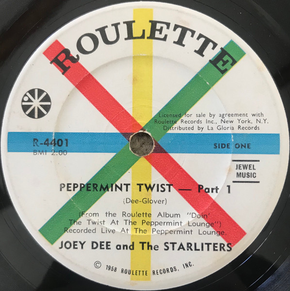 Joey Dee  The Starliters - Peppermint Twist