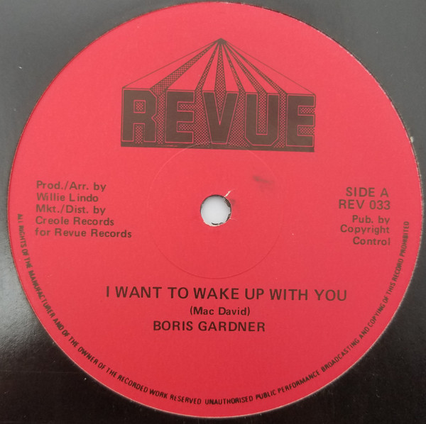 Boris Gardiner - I Want To Wake Up With You