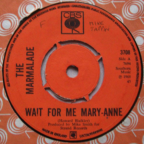 The Marmalade - Wait For Me MaryAnne