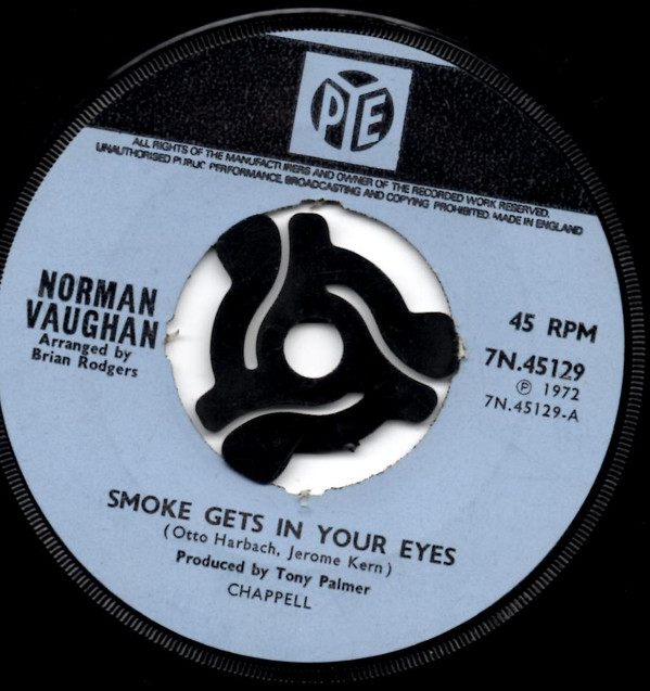 Norman Vaughan -  Smoke Gets In Your Eyes