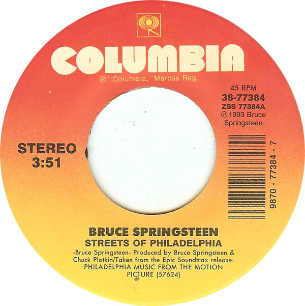 Bruce Springsteen - Streets Of Philadelphia