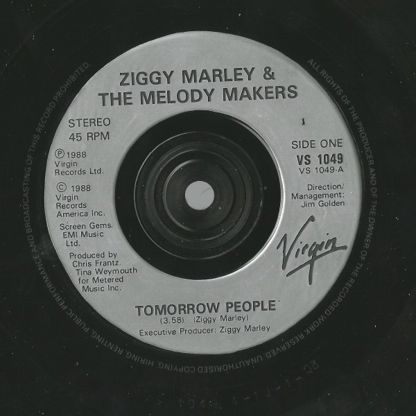 Ziggy Marley And The Melody Makers -  Tomorrow People