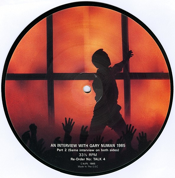 Gary Numan - An Interview With Gary Numan 1985
