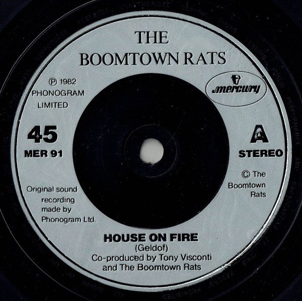 The Boomtown Rats - House On Fire
