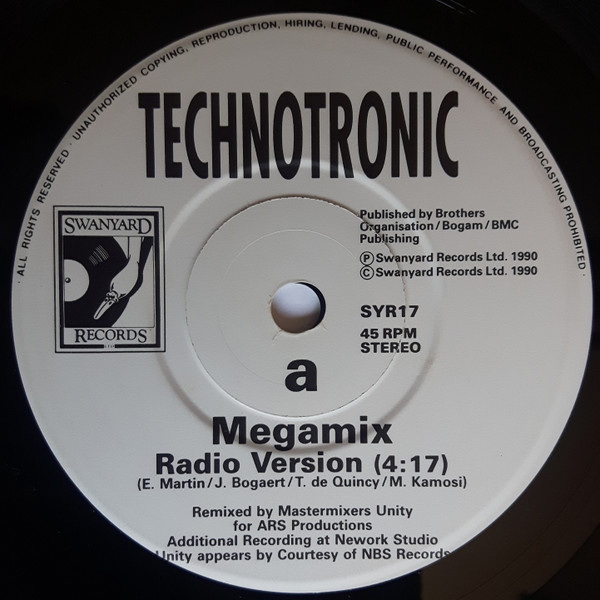 Technotronic - Megamix