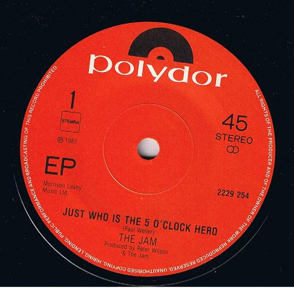 The Jam -  Just Who Is The 5 OClock Hero  War