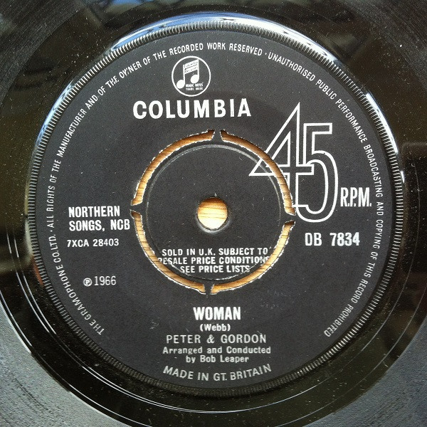 Peter  Gordon - Woman