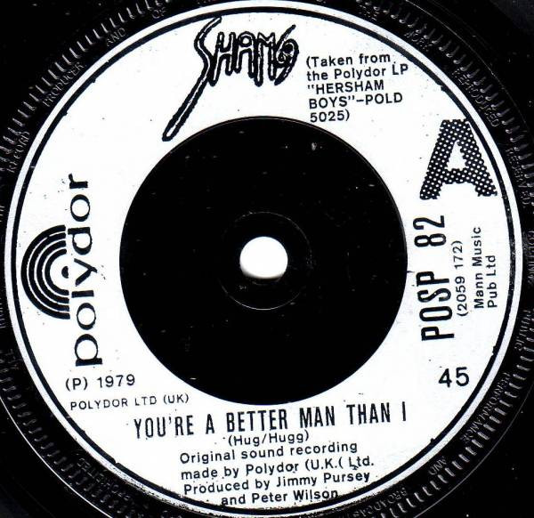 Sham 69 -  Youre A Better Man Than I  Give A Dog A Bone