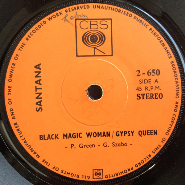 Santana - Black Magic Woman  Gypsy Queen