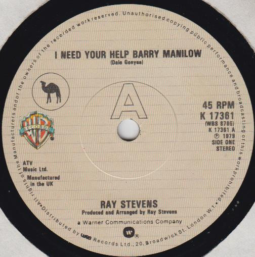 Ray Stevens - I Need Your Help Barry Manilow