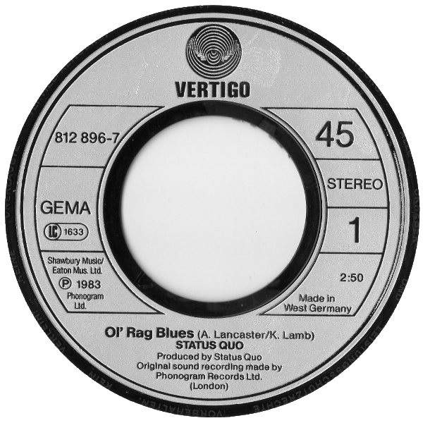 Status Quo - Ol Rag Blues