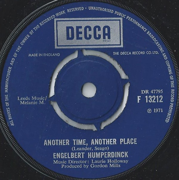 Engelbert Humperdinck - Another Time Another Place