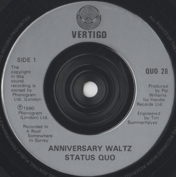 Status Quo - The Anniversary Waltz