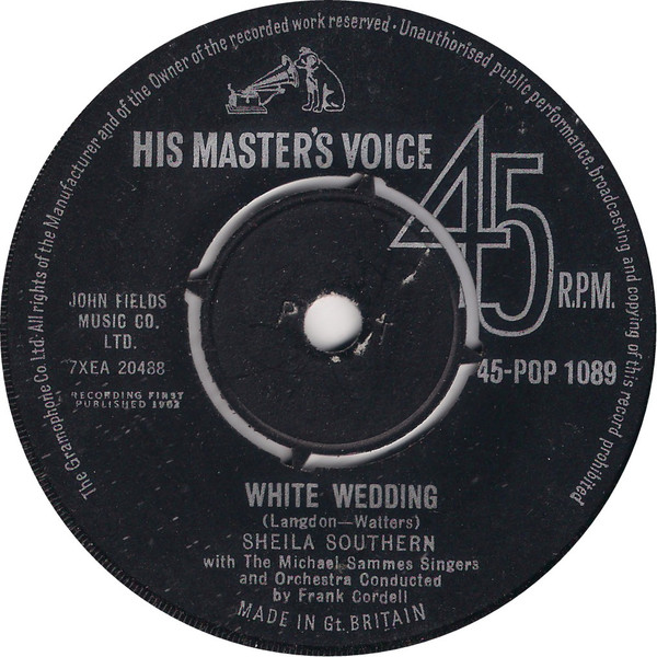 Sheila Southern - White Wedding