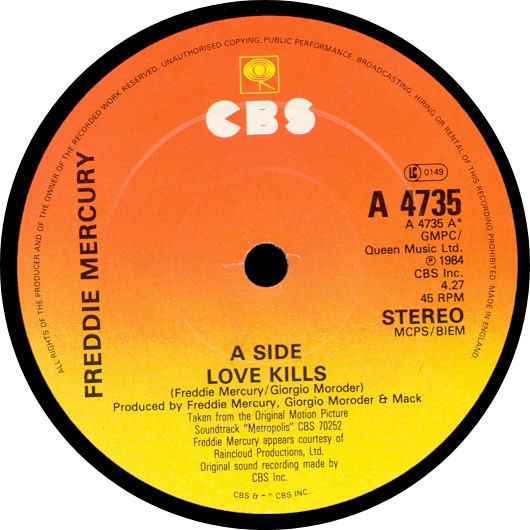 Freddie Mercury - Love Kills
