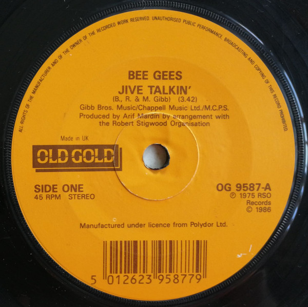 Bee Gees - Jive Talkin  You Should Be Dancing