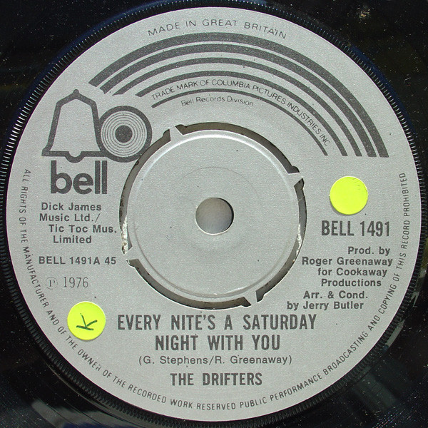 The Drifters - Every Nites A Saturday Night With You