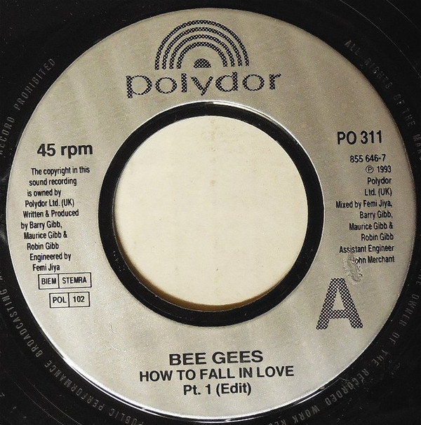 Bee Gees - How To Fall In Love