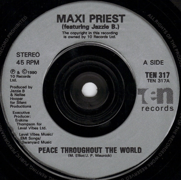 Maxi Priest - Peace Throughout The World