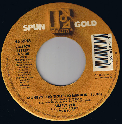 Simply Red -  Moneys Too Tight To Mention