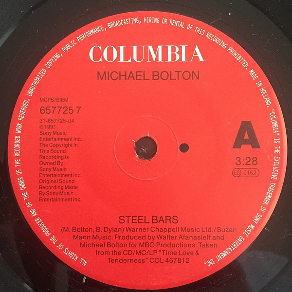 Michael Bolton - Steel Bars