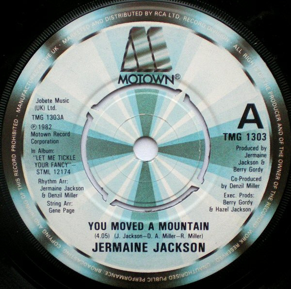 Jermaine Jackson - You Moved A Mountain