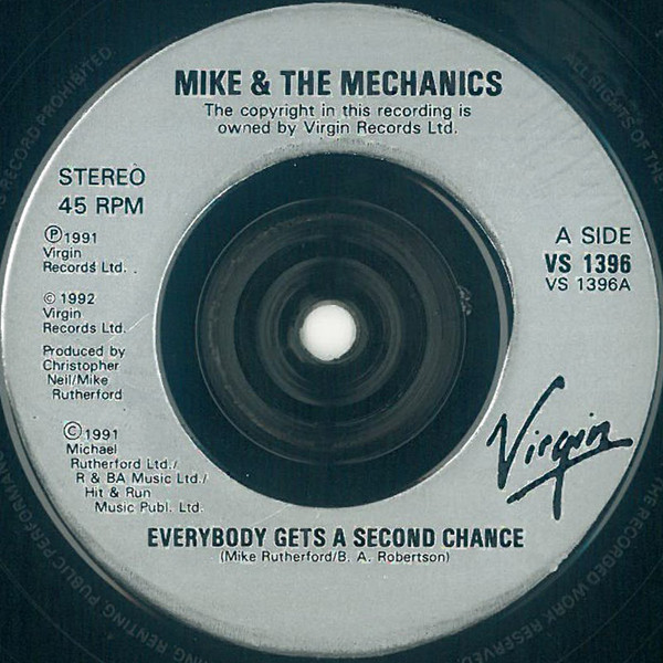 Mike  The Mechanics - Everybody Gets A Second Chance