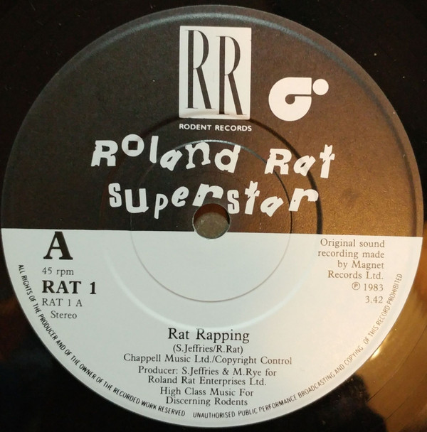 Roland Rat Superstar -  Rat Rapping