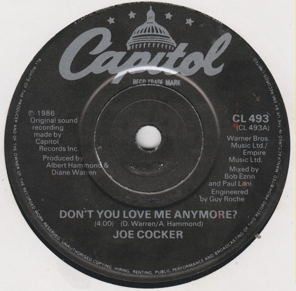 Joe Cocker - Dont You Love Me Any More