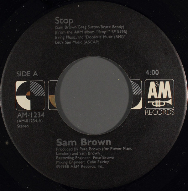Sam Brown -  Stop