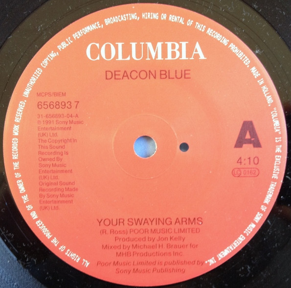 Deacon Blue - Your Swaying Arms