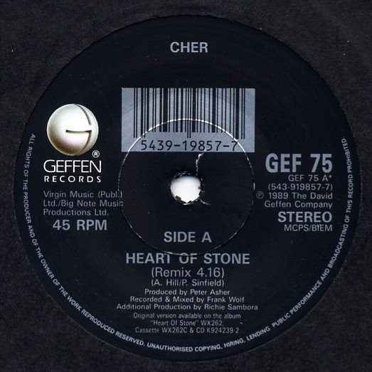 Cher - Heart Of Stone  Remix