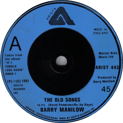 Barry Manilow - The Old Songs