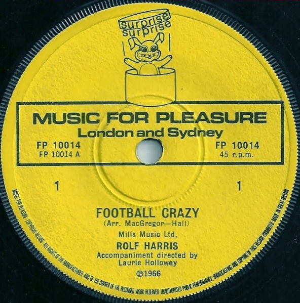 Rolf Harris - Football Crazy  English Country Garden