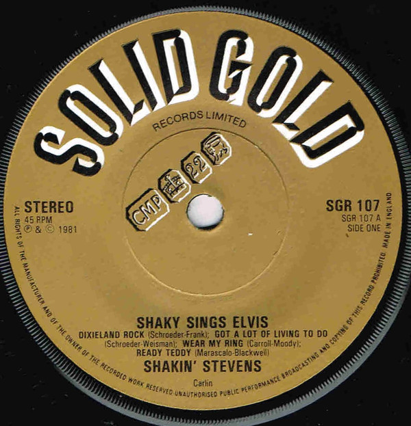 Shakin Stevens - Shaky Sings Elvis