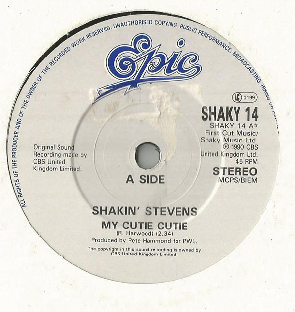 Shakin Stevens - My Cutie Cutie