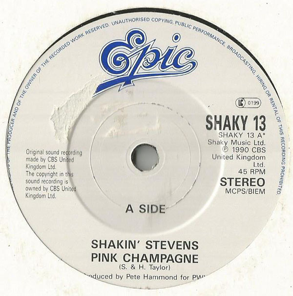 Shakin Stevens - Pink Champagne