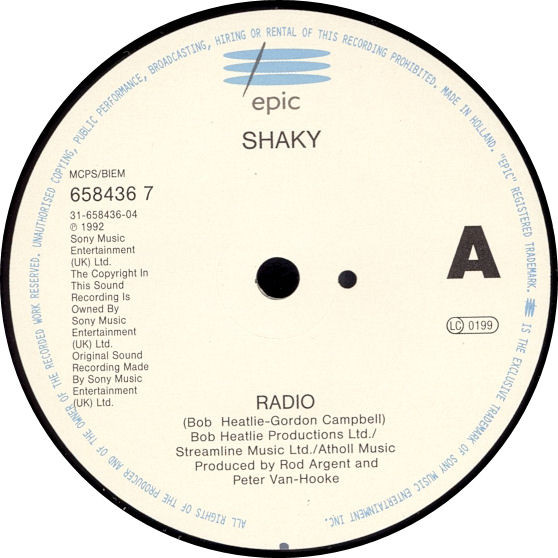Shaky Featuring Roger Taylor - Radio