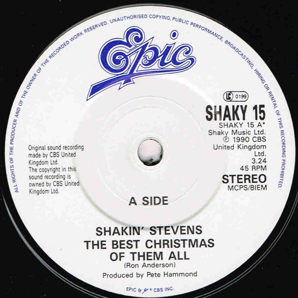 Shakin Stevens - The Best Christmas Of Them All