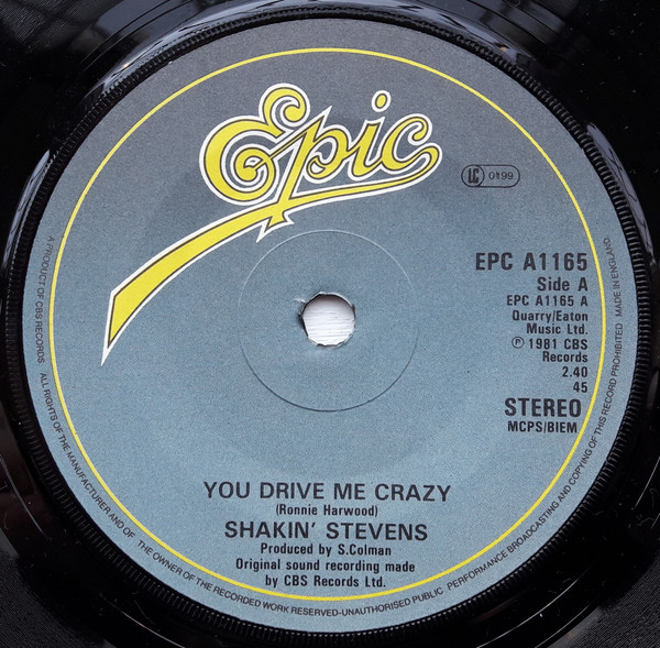 Shakin Stevens -  You Drive Me Crazy