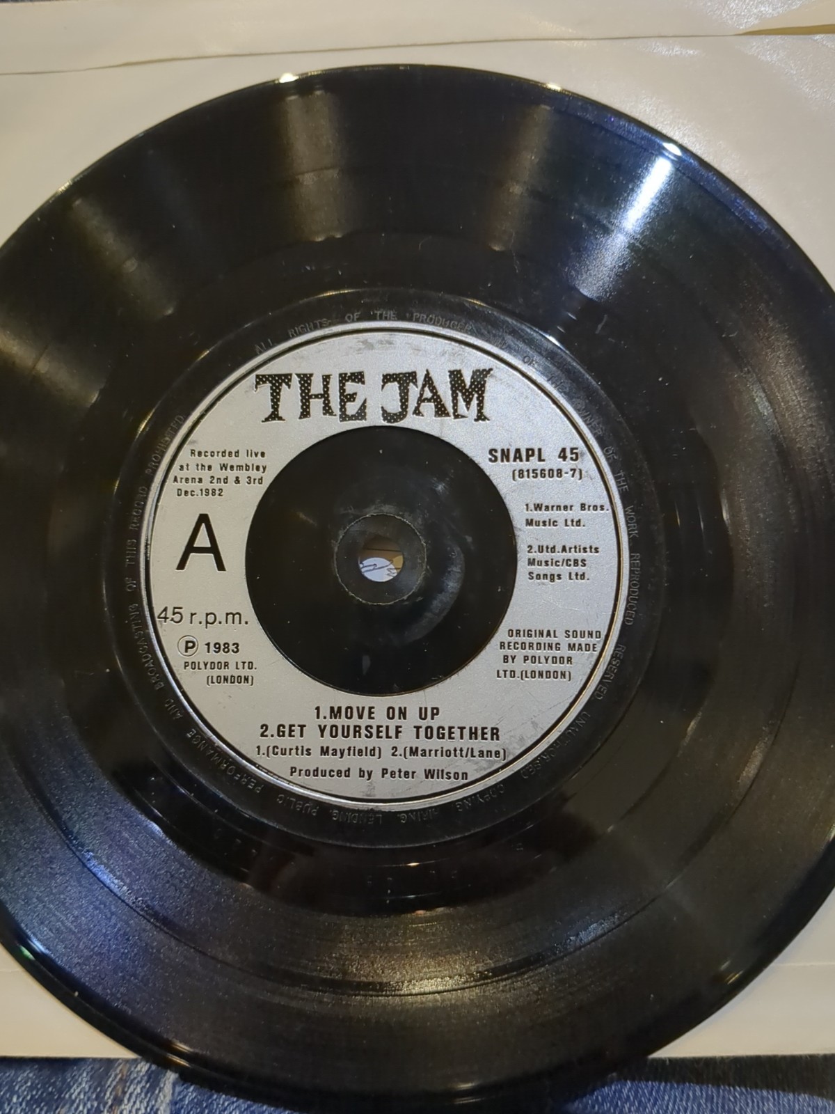 The Jam Live EP -  Move On UpGreat Depression