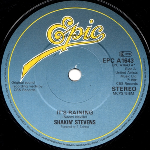 Shakin Stevens - Its Raining