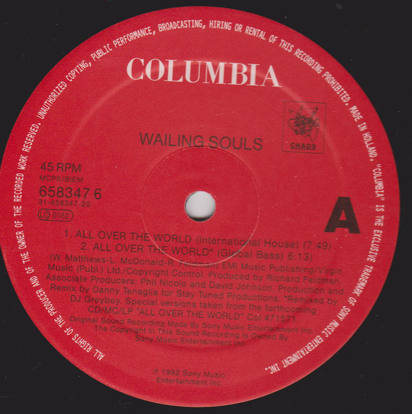 Wailing Souls - All Over The World