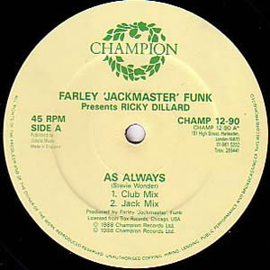 FARLEY JACKMASTER FUNK - AS ALWAYS
