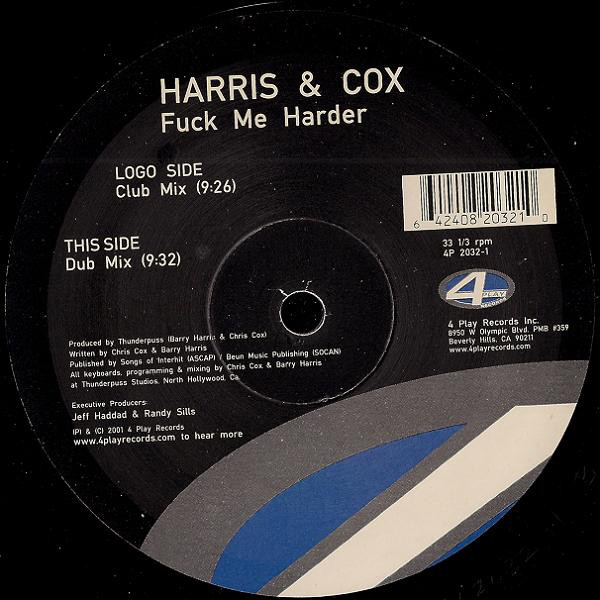 HARRIS  COX - FUCK ME HARDER