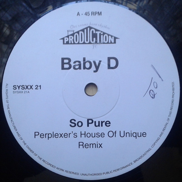 BABY D - SO PURE